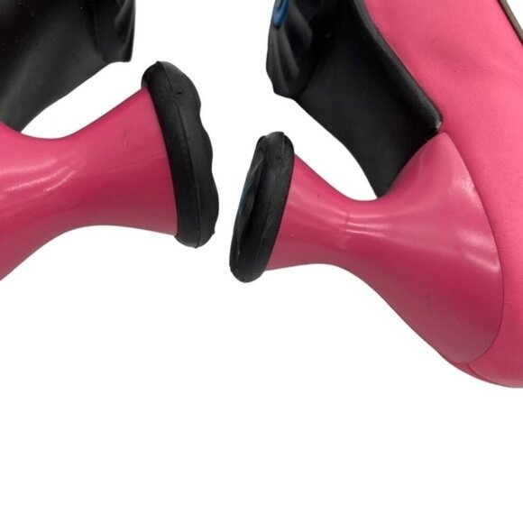 John Fluevog Mini Bebe Magenta With Pink Heel Women Size 11 - Picture 10 of 12